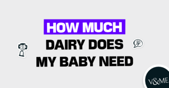 How much dairy does my baby need